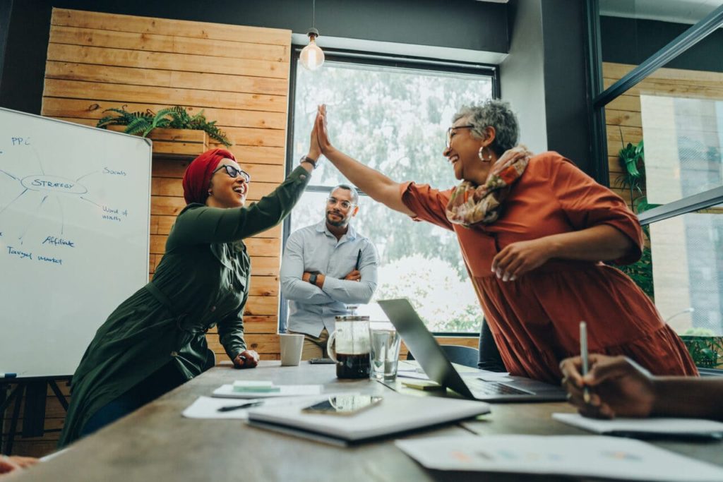 Une équipe de collaborateur motivée